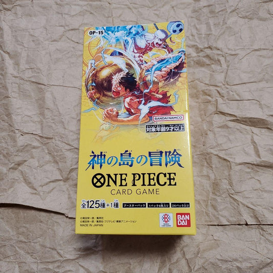 One Piece One Piece Card: The Adventure on God's Island Box Unopened with Seal Tape Box — Japanese