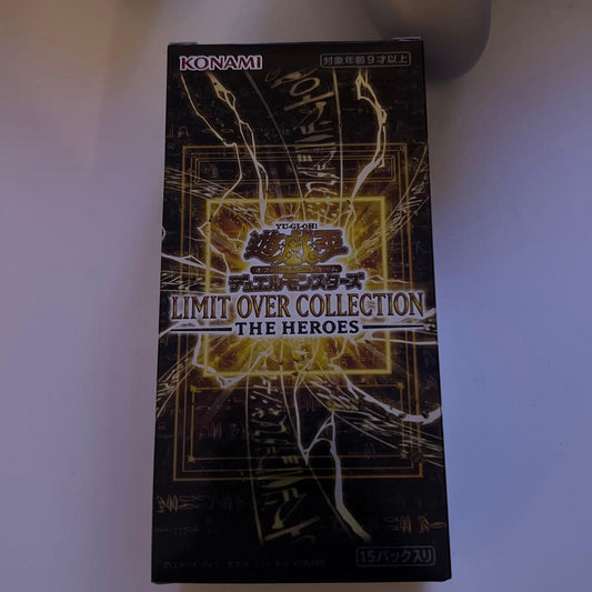Yu-Gi-Oh Yu-Gi-Oh! Limit Over Collection The Heroes Box — Japanese