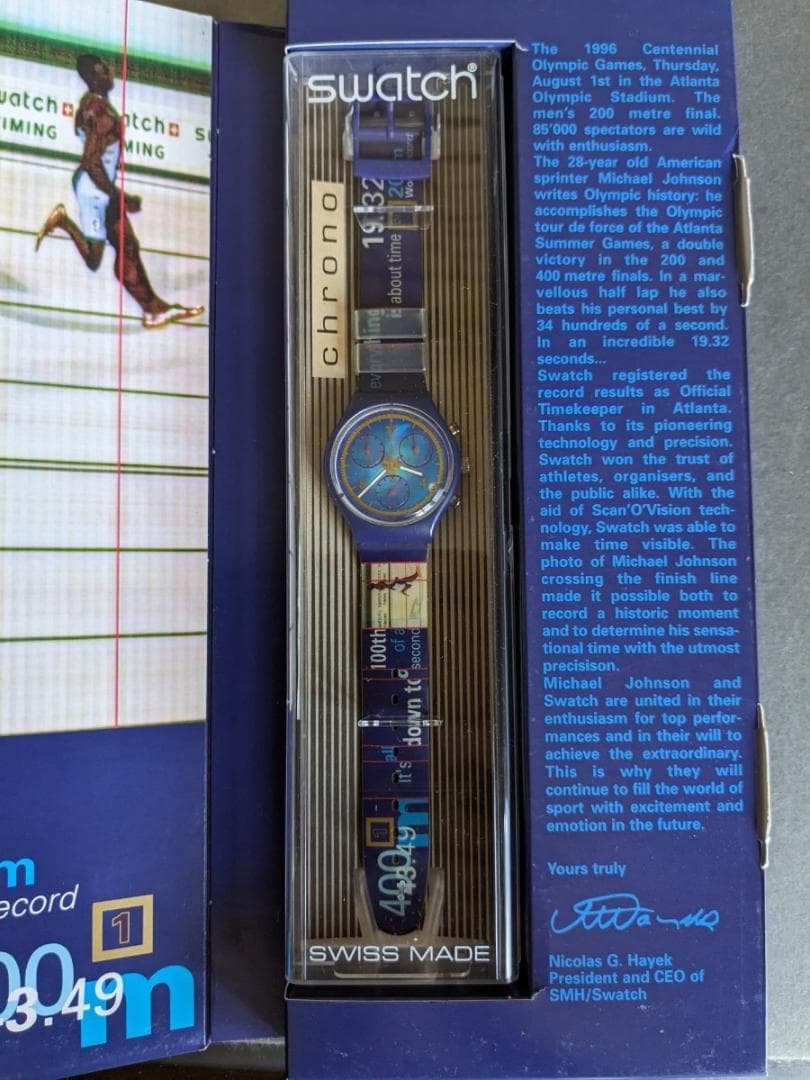 swatch SBTR009 Quartz Men's — Japanese