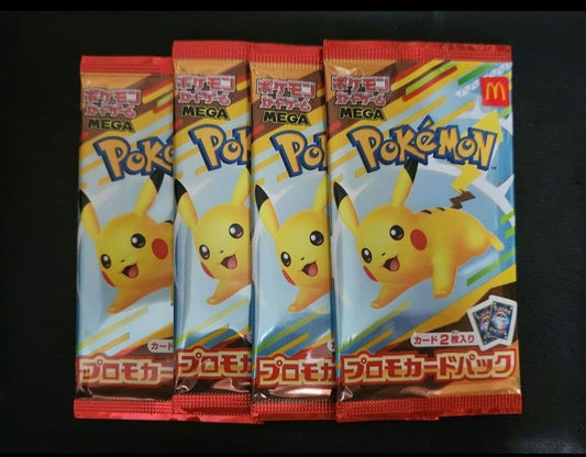 Pokemon Pokémon McDonald's Happy Set Promo Unopened Pack Set Pack — Japanese