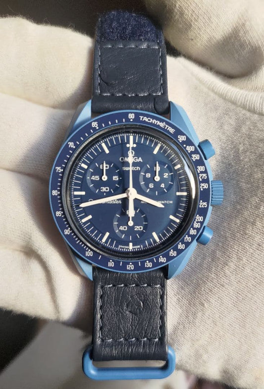 swatch Neptune Ostrich MS Quartz Men's — Japanese