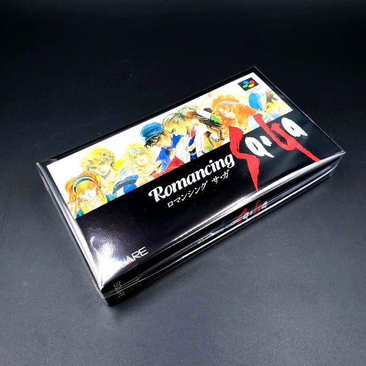 Romancing Saga SNES SFC cartridge and box brand new unopened in pristine condition