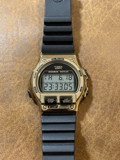 TIMEX Ironman 8-Lap Metal Digital Men's Watch — Japanese