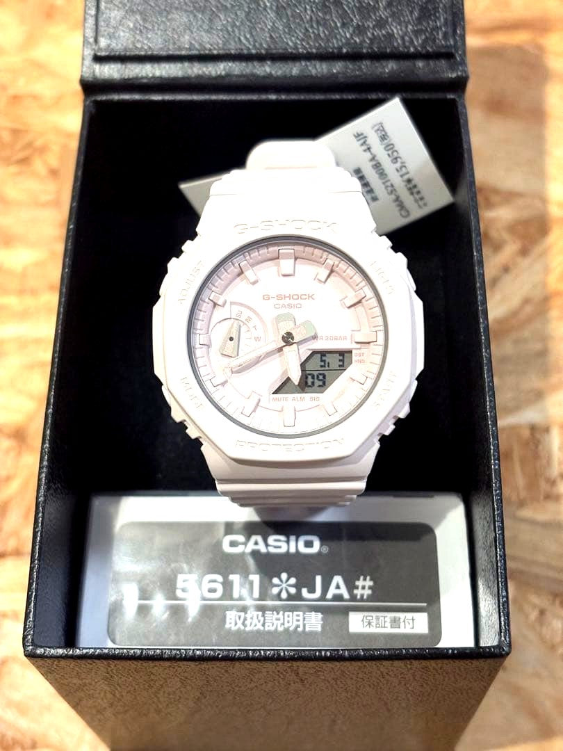 Casio G-Shock GMA-S2100BA-4AJF pink wristwatch with box and tag Japan import