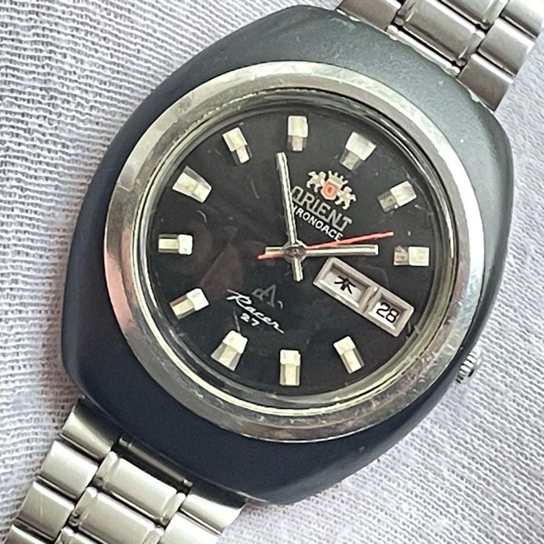 ORIENT CHRONO ACE “RACER” 27 JEWELS Automatic Men's Watch — Japanese