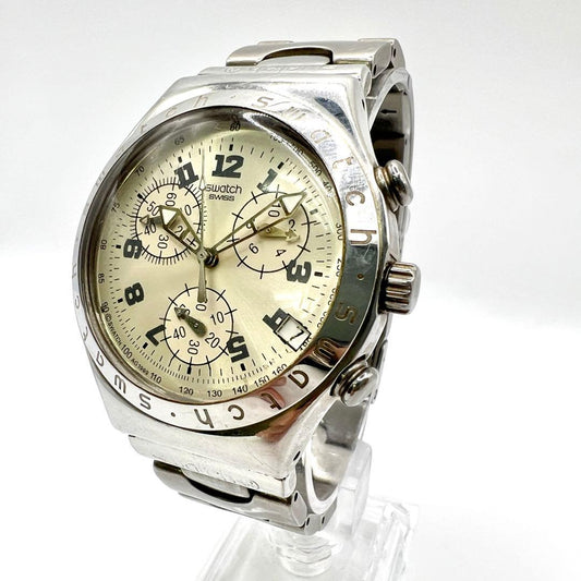 swatch IRONY クロノグラフ AD1999 Quartz Men's — Japanese