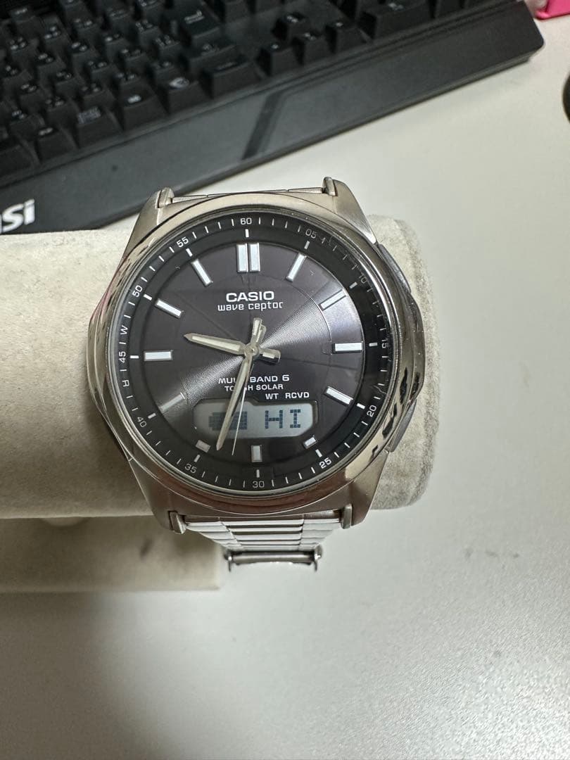 CASIO WVA-M630 Solar Men's Watch — Japanese
