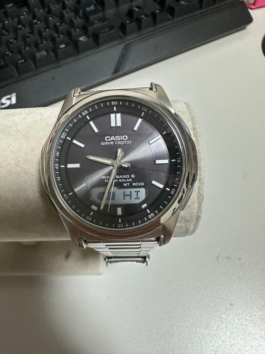 CASIO WVA-M630 Solar Men's Watch — Japanese