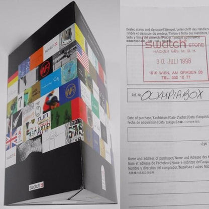 swatch 1996 Atlanta Olympics Set Analog Men's — Japanese