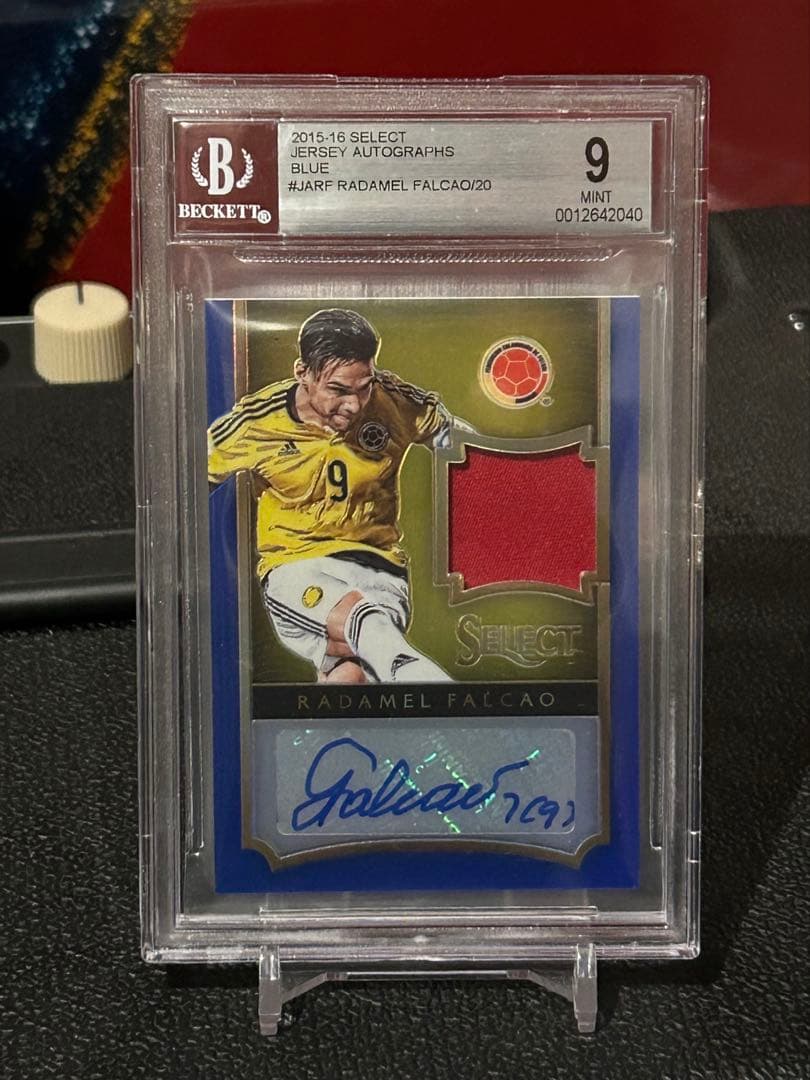 BGS9 シルバー Radamel Falcao Autograph Card 20 Series — Japanese