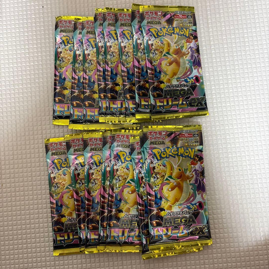 Pokemon Pokémon Card Game MEGA High Class Pack MEGA Dream ex 17 Pack Pack — M High Class Pack MEGA Dream ex — Japanese