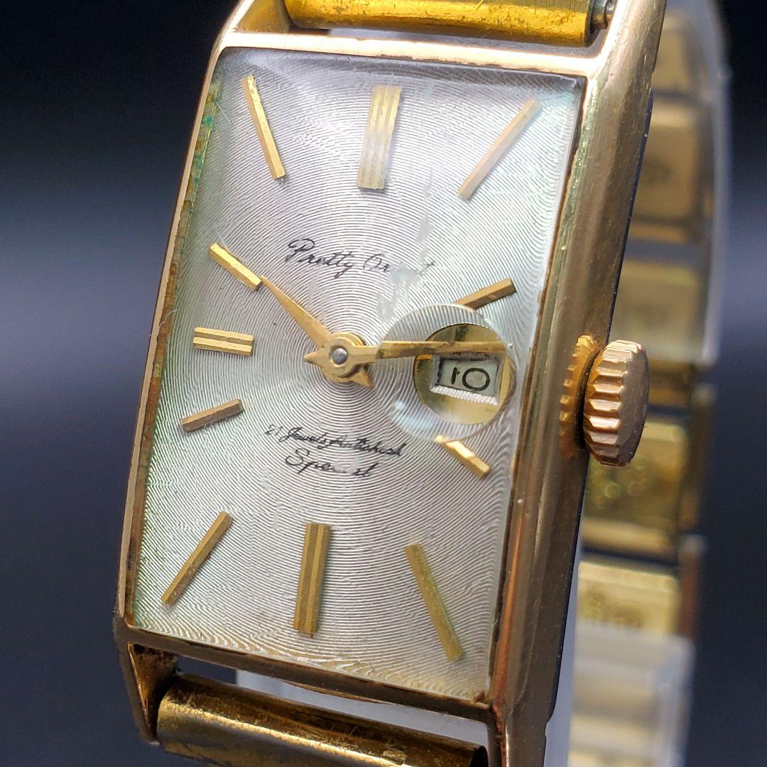 ORIENT プリーティ 14KGF Manual Men's Watch — Japanese