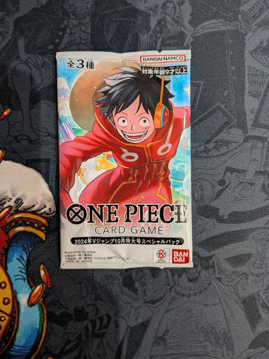 One Piece One Piece Card 2024 V Jump October Special Pack Pack — Japanese