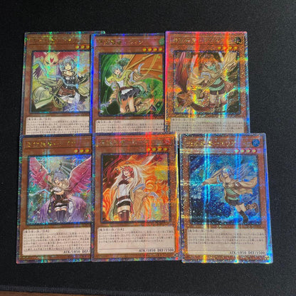 Yu-Gi-Oh Yugioh Curse Seal of the Forbidden Spell 6 Card Set Asian Edition 25th Secret — Japanese