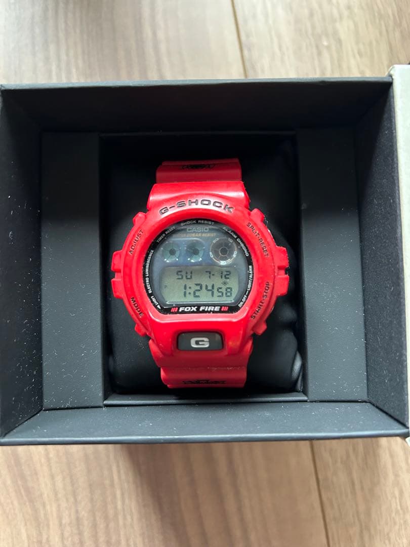 CASIO G-SHOCK FOX FIRE Digital Men's Watch — Japanese