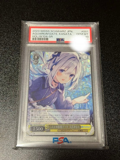 PSA 10 Weiss Schwarz NaNaSpectacle Aquarium Date with Two People Kanata Amano — Japanese