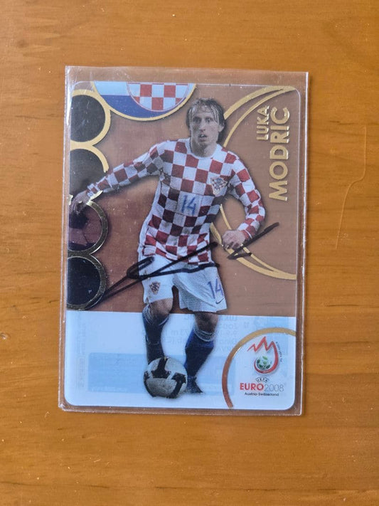 Luka Modric UEFA EURO 2008 Trading Card — Japanese