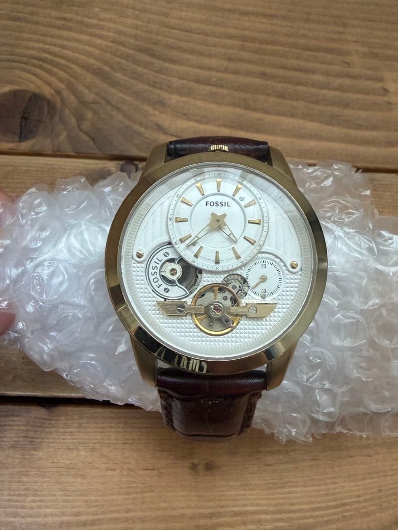 FOSSIL Skeleton Quartz Men's Watch — Japanese