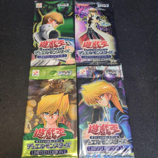 Yu-Gi-Oh Yu-Gi-Oh! OCG Limited Edition Unopened Pack — Japanese