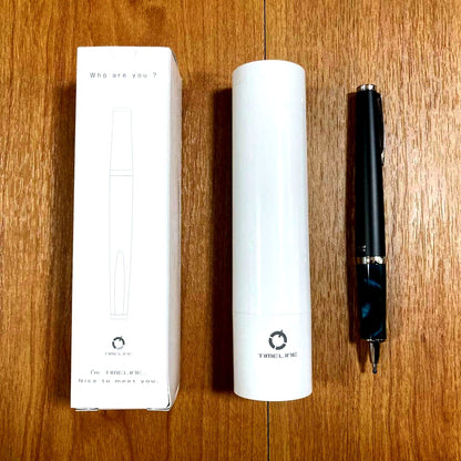 Pilot Timeline Eternal Blue oil-based ballpoint pen with fine 0.7 mm black tip and double action push mechanism