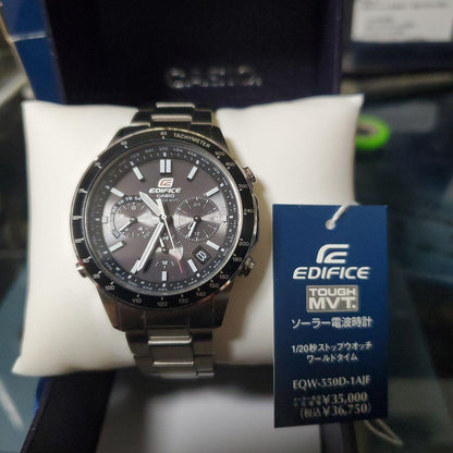 CASIO EDIFCE Solar Men's Watch — Japanese