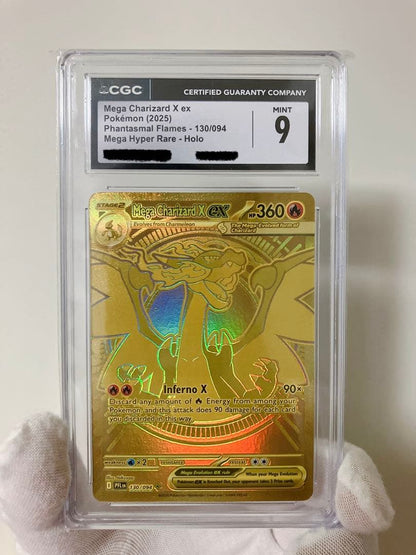 CGC 9 Pokemon Mega Charizard — 130/094 — Japanese