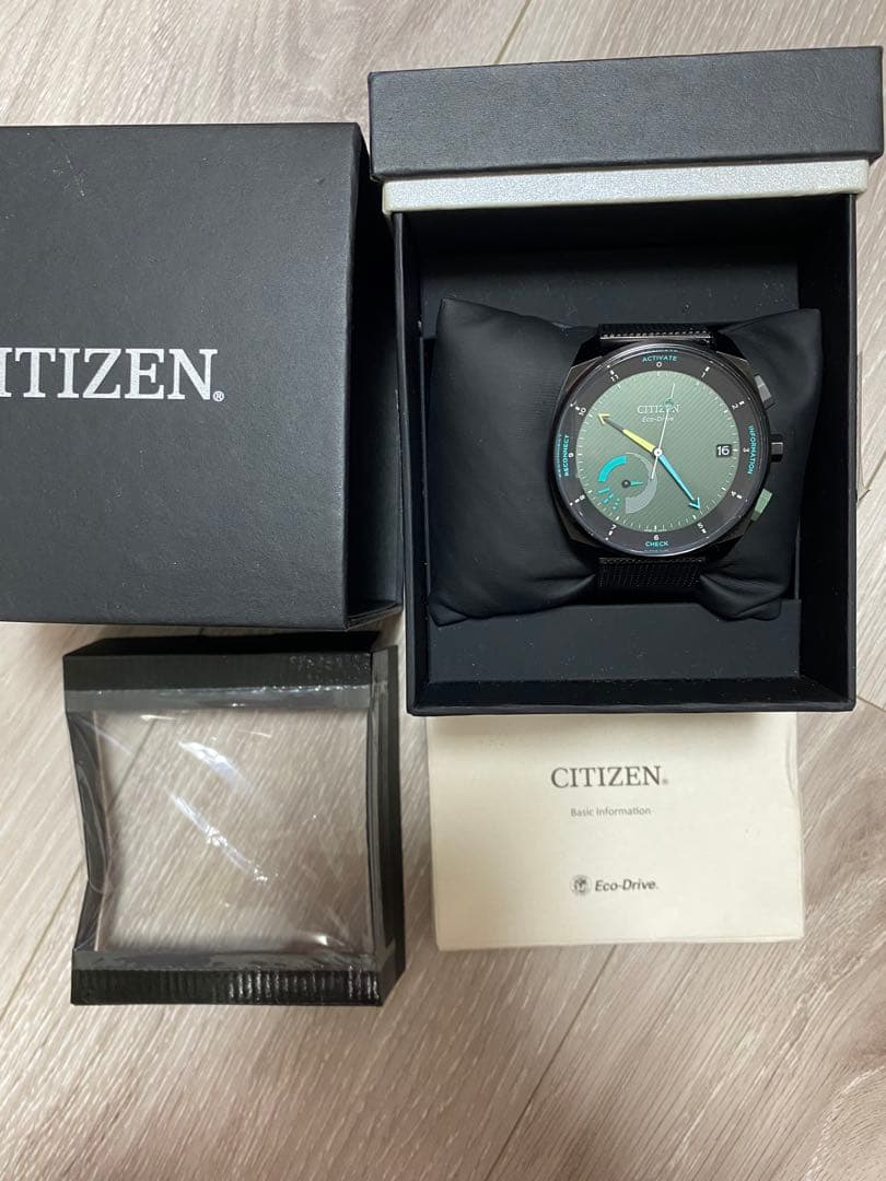 Citizen モデル名：スマートウォッチ エコドライブ リィイバー Solar Men's Watch — Japanese