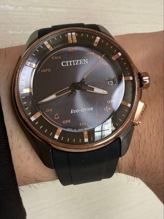 Citizen Caliber V157-0BX0 Solar Men's Watch — Japanese