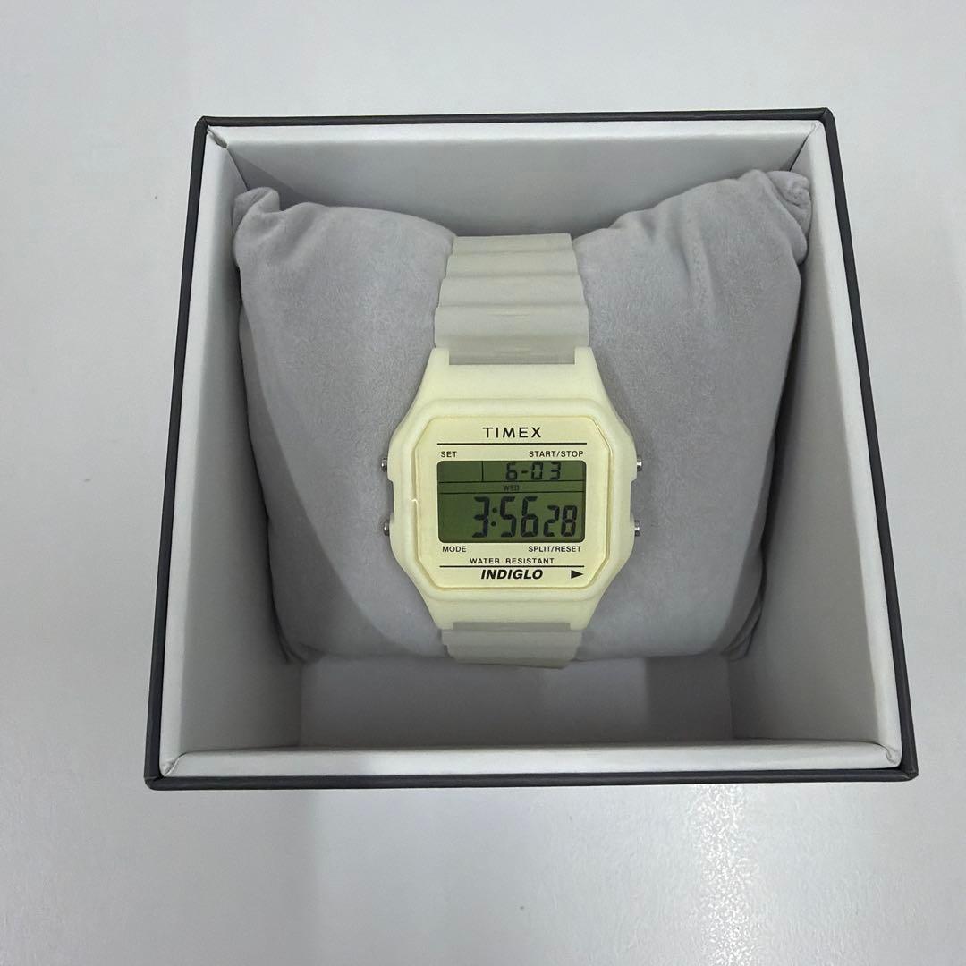 TIMEX 80 Glow in the Dark Digital Men's Watch — Japanese