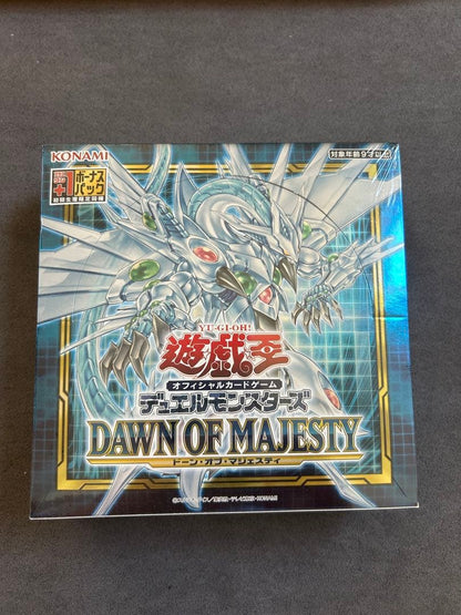 Yu-Gi-Oh Yu-Gi-Oh! Official Card Game Duel Monsters Dawn of Majesty Box — Japanese