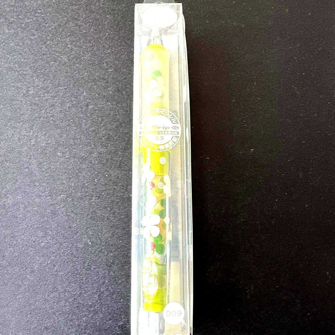 Pilot Dr. Grip CL 0.5mm mechanical pencil 2009 limited edition with clover and tortoise beetle design unopened