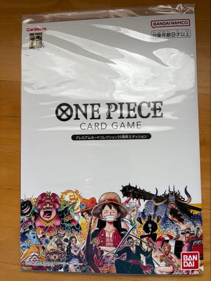 One Piece One Piece 25th Anniversary Premium Card Collection Sealed New Pack — Japanese
