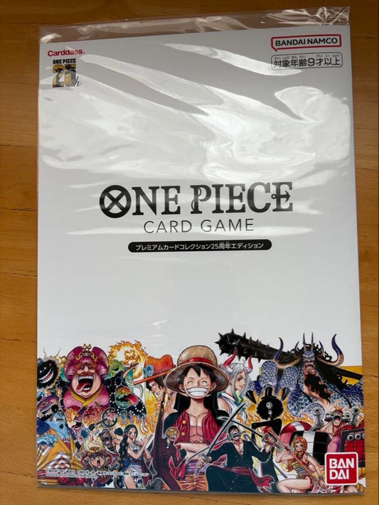 One Piece One Piece 25th Anniversary Premium Card Collection Sealed New Pack — Japanese