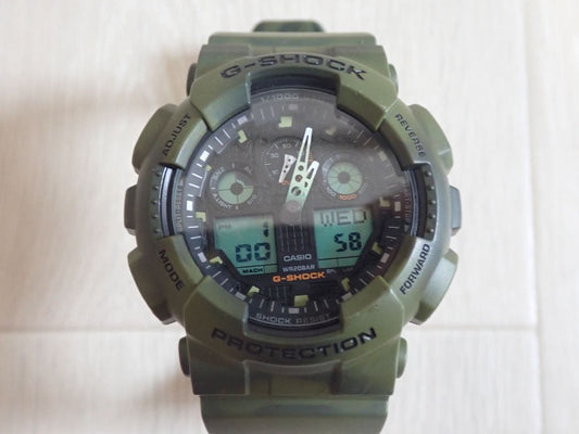 CASIO GA-100MM Digital Men's Watch — Japanese