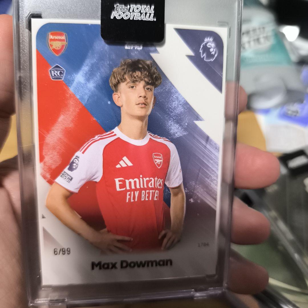 Arsenal FC Max Downman RC DOWMAN — 6/99 — Japanese