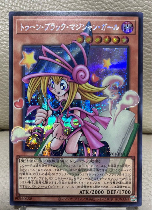 Yu-Gi-Oh Yu-Gi-Oh! Toon Black Magician Girl Secret Over Frame — Japanese