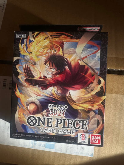 One Piece One Piece Card Game Start Deck 3D2Y Box L — ST-14 — Japanese
