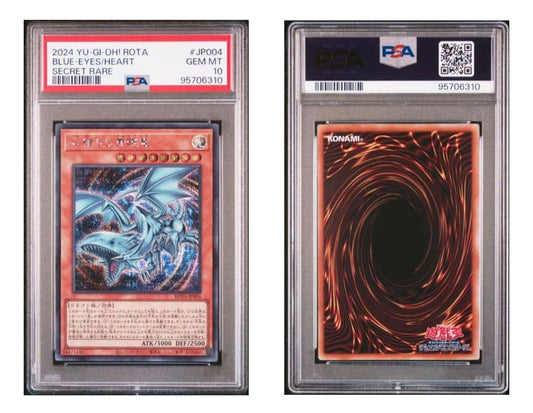 PSA 10 Yu-Gi-Oh Blue-Eyes Spirit Dragon — Japanese