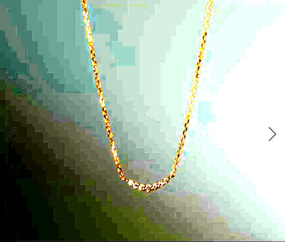 Agatte Diamond K10 gold necklace with adjustable length and simple elegant diamond design