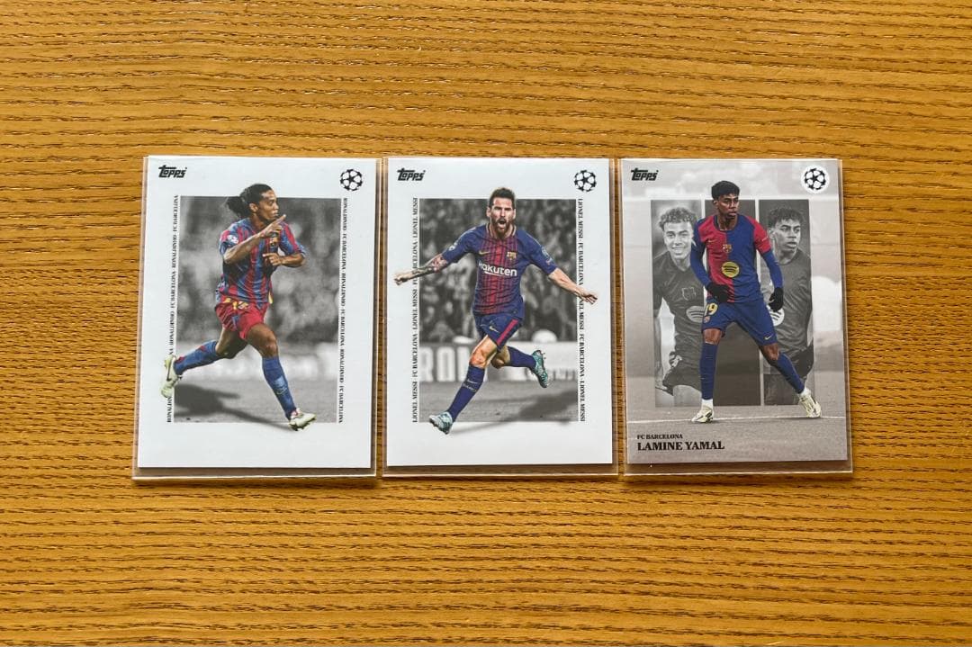 Topps FC Barcelona Player 3-Pack Set — Japanese