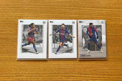 Topps FC Barcelona Player 3-Pack Set — Japanese
