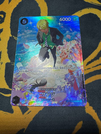 One Piece Sanji SR — Bloodline of the Royal Family ST14-003 — Japanese
