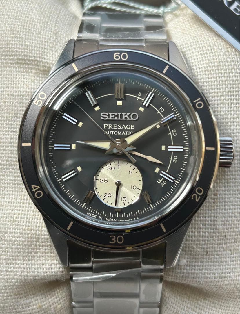 SEIKO Presage Automatic Men's Watch — Japanese