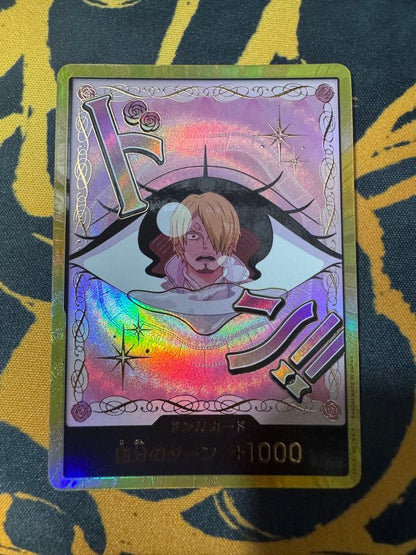 One Piece One Piece Card Game Charlotte Pudding Gold Don Card スペシャルカード — Japanese