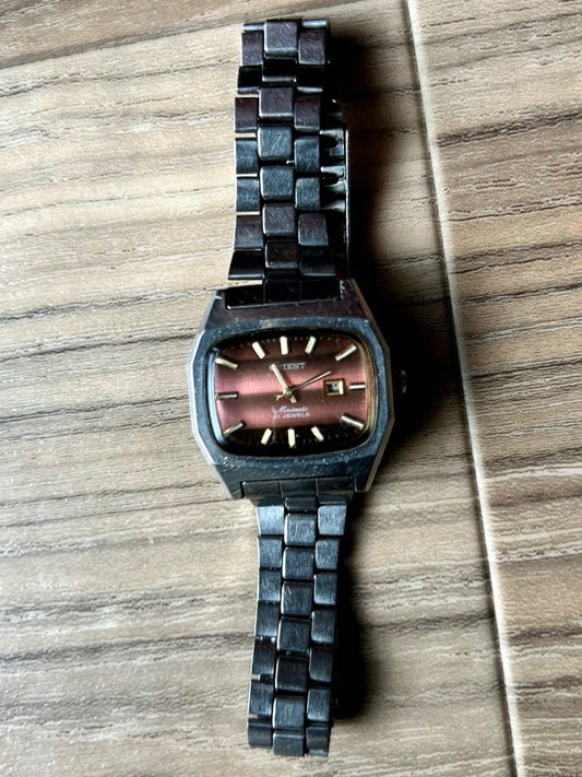 ORIENT MiniMatic TV Case Brown Dial Automatic Men's Watch — Japanese
