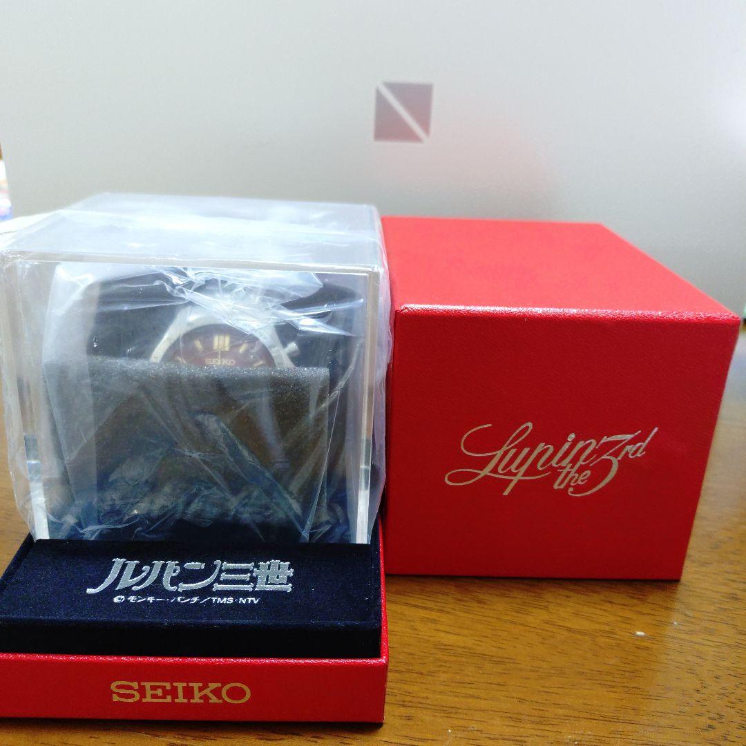 SEIKO Lupin III Collaboration Chronograph Quartz Men's Watch — Japanese