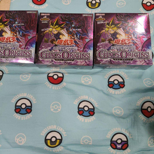 Yu-Gi-Oh Yu-Gi-Oh! Official Card Game Chaos Origins 3-Box Set Box — Japanese