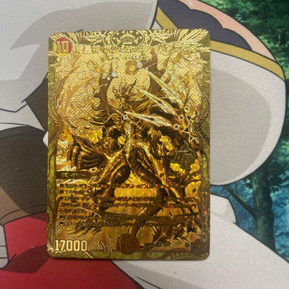 Duel Masters Dragon Emperor God Bolshack Bacteras Secret Gold — Japanese