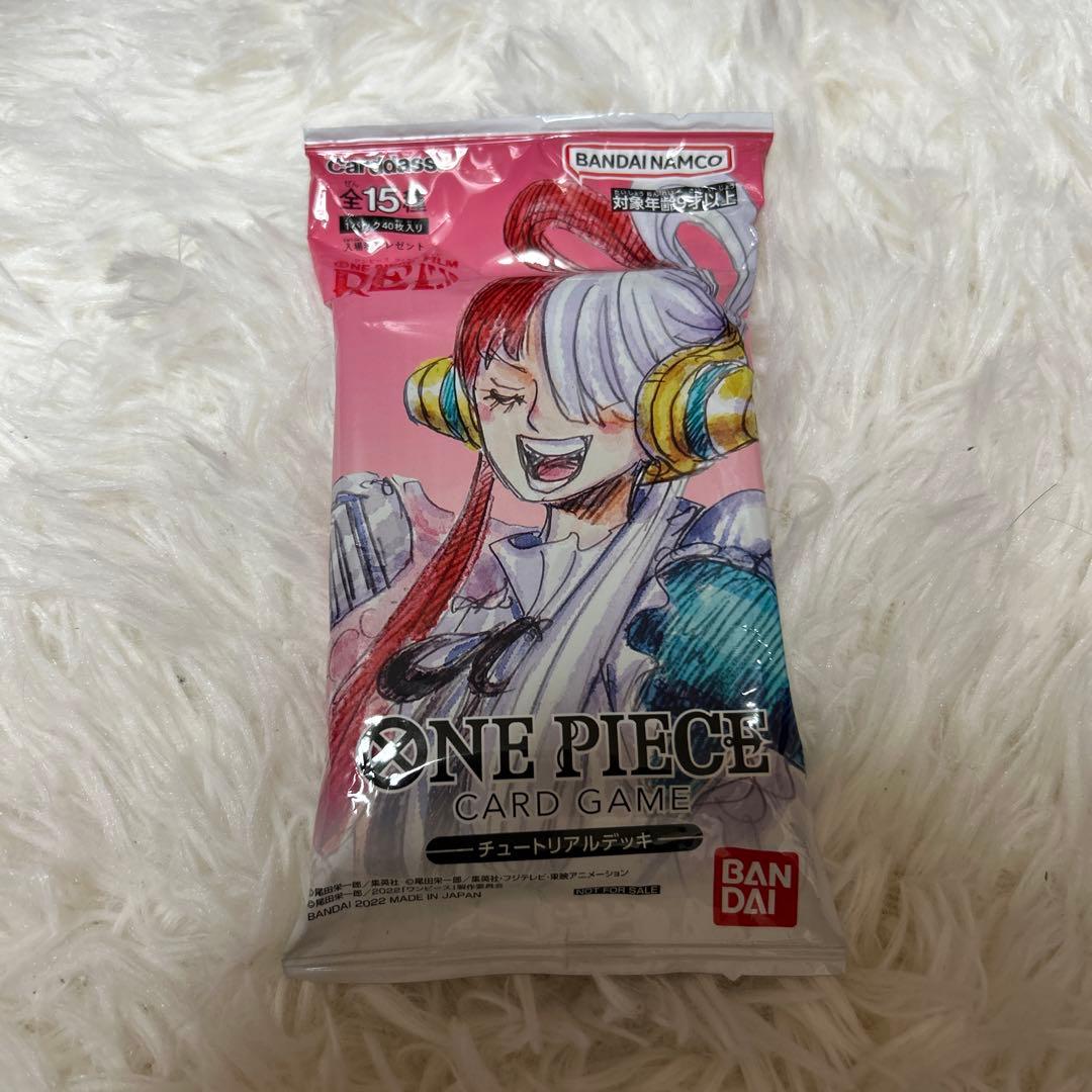 One Piece One Piece Film Red Bonus Card Tutorial Deck Pack — Japanese