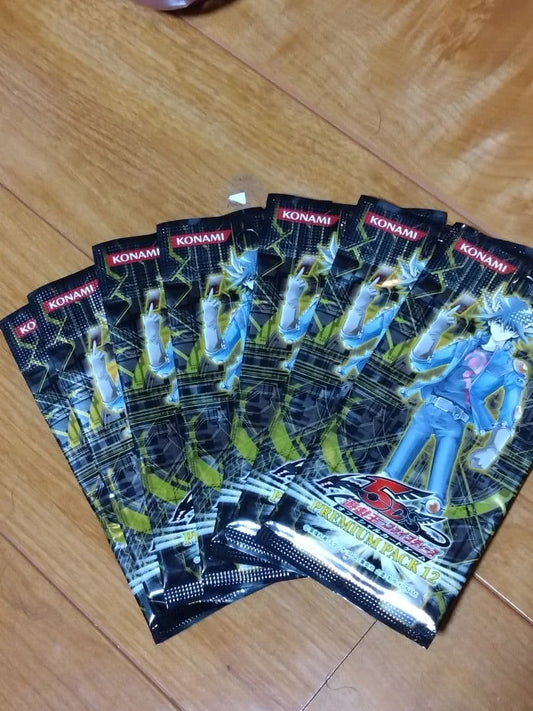 Yu-Gi-Oh Yu-Gi-Oh! Five D's Premium Pack 12 Unopened Pack 7 Sets Bonus Pack — Japanese